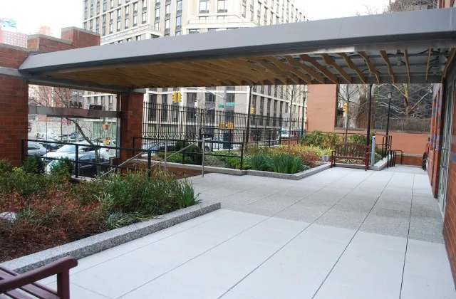 enterance plaza